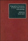 Image for Biographical Dictionary of Social and Cultural Anthropology
