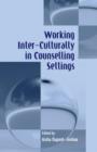 Image for Working inter-culturally in counselling settings
