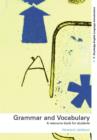 Image for Grammar and vocabulary  : a resource book for students