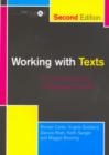 Image for Working with texts  : a core introduction to language analysis