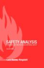 Image for Safety analysis  : principles and practice in occupational safety