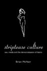 Image for Striptease culture