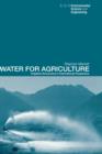 Image for Water for Agriculture