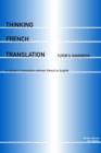 Image for Thinking French translation  : tutor&#39;s handbook