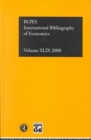 Image for IBSS: Economics: 2000 Vol.49
