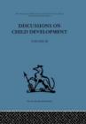 Image for Discussions on Child Development : Volume three