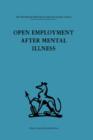 Image for Open Employment after Mental Illness