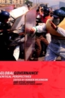 Image for Global governance  : critical perspectives