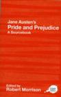 Image for Jane Austen&#39;s Pride and prejudice  : a sourcebook