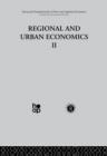 Image for Regional and urban economics II