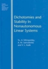 Image for Dichotomies and Stability in Nonautonomous Linear Systems