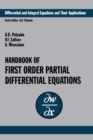 Image for Handbook of first-order partial differential equations