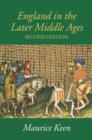 Image for England in the later Middle Ages  : a political history