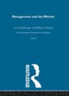 Image for Management and the Worker