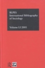 Image for IBSS: Sociology: 2001 Vol.51
