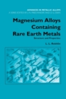 Image for Magnesium alloys containing rare-earth metals  : structure and properties