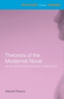 Image for Theorists of the modernist novel  : James Joyce, Dorothy Richardson, Virginia Woolf