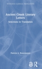 Image for Letters from ancient Greece