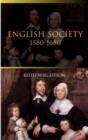 Image for English society, 1580-1680