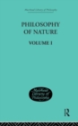 Image for Hegel&#39;s Philosophy of Nature : Volume I Edited by M J Petry