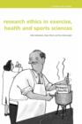Image for Research ethics in exercise, health and sport sciences