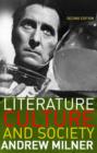 Image for Literature, Culture and Society