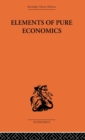 Image for Elements of Pure Economics