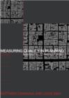 Image for Measuring Quality in Planning