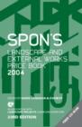 Image for Spon&#39;s Landscape and External Works Price Book 2004