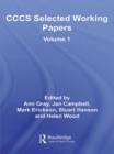 Image for CCCS selected working papersVol. 1
