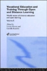 Image for Vocational education and training through open and distance learningVol. 5