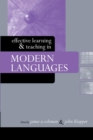 Image for Effective Learning and Teaching in Modern Languages