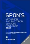 Image for Spon&#39;s Mechanical and Electrical Services Price Book 2005