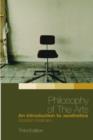 Image for Philosophy of the arts  : an introduction to aesthetics