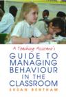 Image for A teaching assistant&#39;s guide to managing behaviour in the classroom