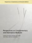 Image for Perspectives on Complementary and Alternative Medicine