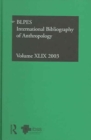 Image for International bibliography of the social sciencesVol. 49: Anthropology