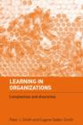 Image for Learning in organizations  : complexities and diversities