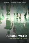 Image for Social work  : voices from the inside