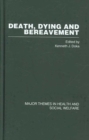 Image for Death, Dying and Bereavement (4 volumes)