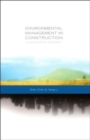 Image for Environmental management in construction  : a quantitative approach