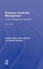 Image for Business continuity management  : a crisis management approach
