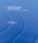 Image for Public service improvement  : policies, progress and prospects