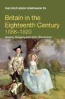 Image for The Routledge companion to Britain in the eighteenth century, 1688-1820