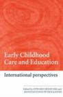 Image for Early childhood care and education  : international perspectives