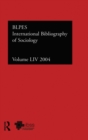 Image for IBSS: Sociology: 2004 Vol.54 : International Bibliography of the Social Sciences