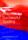 Image for Activities for Successful Spelling