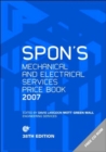 Image for Spon&#39;s mechanical and electrical services price book 2007