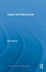 Image for Hayek and natural law