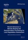 Image for Advances in remote sensing and geoinformation processing for land degradation assessment